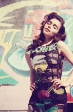 EMILIA CLARKE in Instyle Magazine, April 2014 Issue