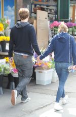 EMMA ROBERTS and Evan Peters Out and About in Los Angeles