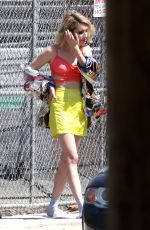 EMMA ROBERTS at a Photoshoot for Elle Magazine