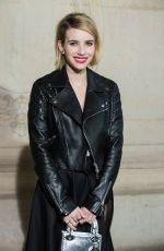 EMMA ROBERTS at Christian Dior Fashion Show in Paris