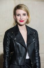 EMMA ROBERTS at Christian Dior Fashion Show in Paris