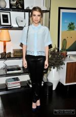 EMMA ROBERTS at Sandro Paris Celebration at Chateau Marmont