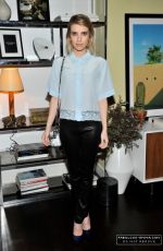 EMMA ROBERTS at Sandro Paris Celebration at Chateau Marmont