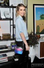 EMMA ROBERTS at Sandro Paris Celebration at Chateau Marmont