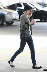 EMMA ROBERTS Heading to Car Wash in Los Angeles