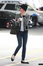 EMMA ROBERTS Heading to Car Wash in Los Angeles