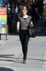 EMMA ROBERTS Out and About in Los Angeles 1903