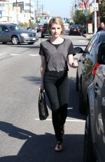 EMMA ROBERTS Out and About in Los Angeles 1903