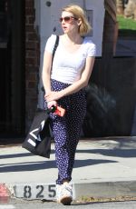 EMMA ROBERTS Out and About in West Hollywood 1703