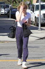 EMMA ROBERTS Out and About in West Hollywood 1703