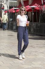 EMMA ROBERTS Out and About in West Hollywood 1703