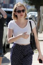 EMMA ROBERTS Out and About in West Hollywood 1703