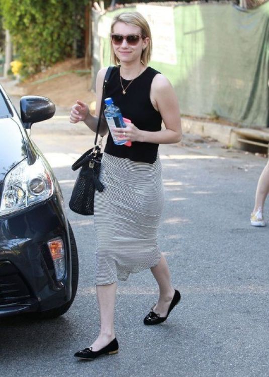 EMMA ROBERTS Out in Beverly Hills – HawtCelebs