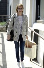 EMMA ROBERTS Out Shopping in Beverly Hills