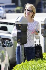 EMMA ROBERTS Out Shopping in Beverly Hills