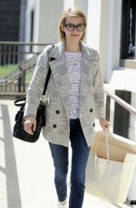 EMMA ROBERTS Out Shopping in Beverly Hills