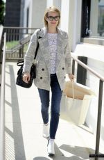 EMMA ROBERTS Out Shopping in Beverly Hills