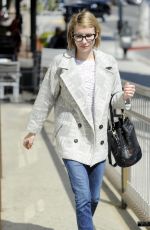 EMMA ROBERTS Out Shopping in Beverly Hills