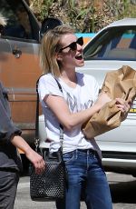 EMMA ROBERTS Out Shopping in Los Angeles