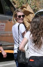 EMMA ROBERTS Out Shopping in Los Angeles