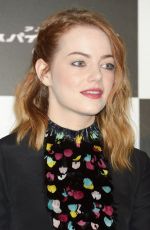 EMMA STONE at Amazing Spider-man 2 Press Conference in Tokyo