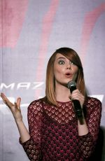 EMMA STONE at Amazing Spiderman 2 Fan Event in Singapore