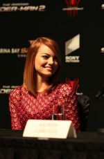 EMMA STONE at Amazing Spiderman 2 Fan Event in Singapore