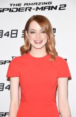EMMA STONE at Amazing Spiderman 2 Photocall in Beijing
