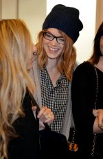 EMMA STONE at Tokyo International Airport