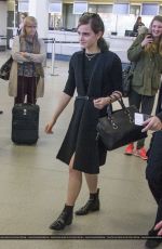 EMMA WATSON at Airport in Berlin