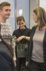 EMMA WATSON at Airport in Berlin
