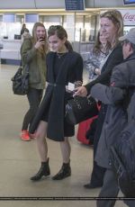 EMMA WATSON at Airport in Berlin