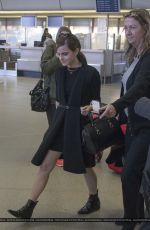 EMMA WATSON at Airport in Berlin