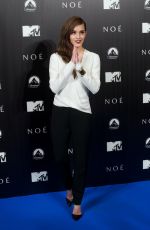 EMMA WATSON at Noah Premiere in Madrid
