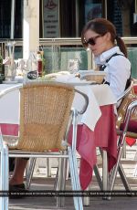 EMMA WATSON Out and About in Madrid