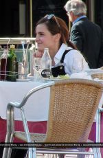 EMMA WATSON Out and About in Madrid