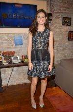 EMMY ROSSUM at CBS This Morning in New York