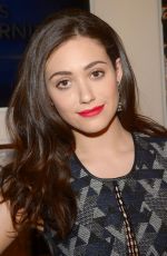 EMMY ROSSUM at CBS This Morning in New York