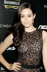EMMY ROSSUM at Need for Speed Screening in New York