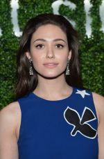 EMMY ROSSUM at Real Simple;s Botanical Beauty Coctail Party in New York