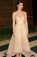 EMMY ROSSUM at Vanity Fair Oscar Party in Hollywood 