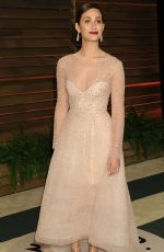 EMMY ROSSUM at Vanity Fair Oscar Party in Hollywood 