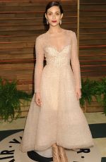 EMMY ROSSUM at Vanity Fair Oscar Party in Hollywood 