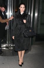 EMMY ROSSUM Out and About in New York