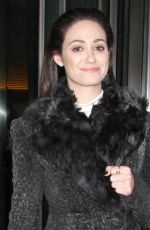 EMMY ROSSUM Out and About in New York