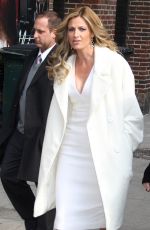 ERIN ANDREWS Arrives at Late Show With David Letterman in New York