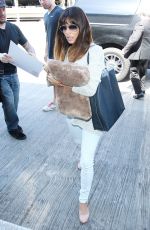 EVA LONGORIA Arrives at LAX Airport in Los Angeles