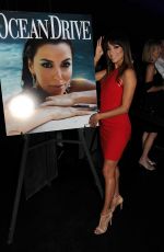 EVA LONGORIA at Ocean Drive Magazine March Issue Cover Party in Miami