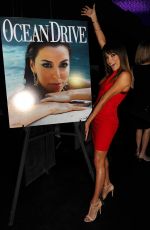 EVA LONGORIA at Ocean Drive Magazine March Issue Cover Party in Miami