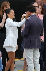 EVA LONGORIA Leaves 2014 Kids Choice Awards in Los Angeles